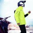 thumbnail image 1 of AURARMLET 1Jgo Conjunto Impermeable Amarillo Para Ciclismo Con Elementos Reflectantes Y Funda Portátil, 1 of 8