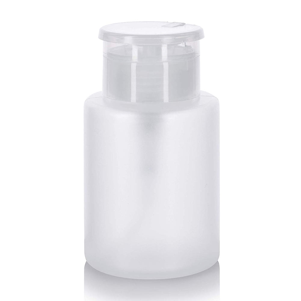 SANWOOD Nail Polish Remover Bottle 60ml Pump Nail Polish Remover