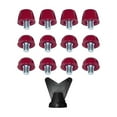 thumbnail image 3 of harayaa 12x Soccer Studs Replacement Spikes Screw in 7mm 10mm Professional Football Shoe dark red, 3 of 9