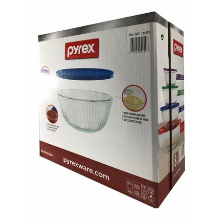 pyrex glass mixing bowls with lids