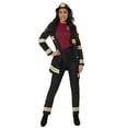 thumbnail image 1 of Plus Size Women's Black Firefighter Costume, 1 of 3