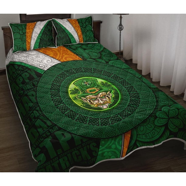 Juego de cama CelticOne Quilts - Ireland Green Partrick's Day