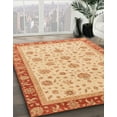 thumbnail image 2 of Ahgly Company Indoor Rectangle Abstract Bright Orange Oriental Area Rugs, 2' x 3', 2 of 6