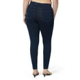 thumbnail image 2 of No nonsense Women's Classic Indigo Denim Legging, Dark Denim, Small, 2 of 5