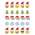 thumbnail image 3 of Everything Emoji Sticker Medium Holiday 230pc, 3 of 7