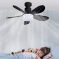 thumbnail image 3 of Lámpara de ventilador LED de 40W Wdftyju regulable para el hogar y dormitorio, 3 of 9
