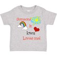 thumbnail image 3 of Inktastic Someone in Iowa Loves Me Boys or Girls Toddler T-Shirt, 3 of 5