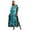 BlueGreen Tie Dye, variant on Sunforyou Kaftan Dresses for Women Plus Size Swimsuit Cover up Caftans Vneck Moo moo Dresses Loose Loungewear