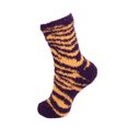 thumbnail image 2 of BambooMN Fuzzy Team Spirit Socks - Purple/Gold - 4 Pairs, 2 of 6