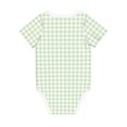 thumbnail image 2 of Rocae Pistachio Green Checkboard for Baby Climbing Clothes Soft Baby Romper for Active Infants Comfortable and Breathable Crawling Jumpsuit Unisex Baby Outfit 2 Years, 2 of 8