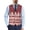Christmas Tree Deer Pattern, variant on Uourmeti Golden Tiger Stripe Men's Suit Vest Woven Fabric 4 Buttons Slim Fit Men's V-Neck Suit Vests for Business Party