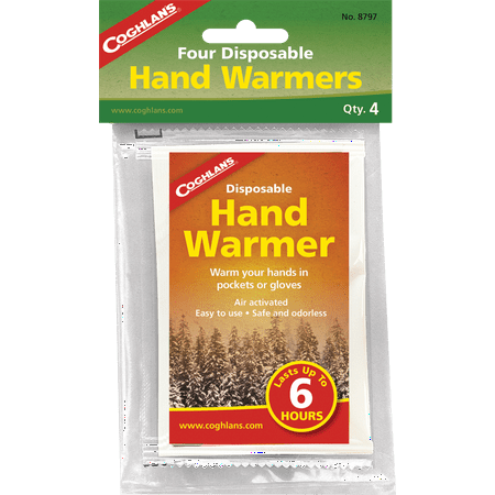 Coghlan's Disposable Hand Warmers, 4 Pack
