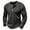 Dark Gray #25, variant on Zimjoy Long Sleeve Tops for Men Crewneck Henley Button Down Tops Casual Regular Fit Clothes Stitching Fall Lightweight Ropa De Hombre, Dark Gray L