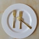 thumbnail image 3 of Toystoory Juego de cucharas de almacenamiento conveniente de 24 piezas Fácil de almacenar y acceder a utensilios de cocina Cubiertos Cubiertos Mostrada tenedor dorado 9.8CM, 3 of 6