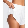 thumbnail image 5 of CRZ YOGA High Waisted Running Shorts for Women 3" Workout Athletic Track Quick Dry, 5 of 6