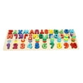thumbnail image 1 of Wooden Alphanumeric Matching Cognitive Logarithmic Board,Early Education Puzzle Toy,Montessori Learning Puzzle Toy for Boys Girls, 1 of 9
