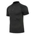 thumbnail image 6 of Rvwovn Men's Cycling Jersey Shirt - Moisture Wicking Quick Dry Bike Top, Short Sleeve Quarter-Zip, 6 of 7