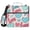 Blue Red Love Heart, variant on 3 Ring Zipper Binder with Shoulder Strap Waterproof Trapper Keeper 2 Inch D-Ring 500 Sheets Capacity, Pink Leopard
