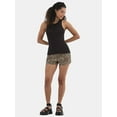 thumbnail image 2 of No Boundaries Ribbed High Neck Tank Top, Women's, 2 of 5
