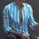 thumbnail image 2 of Camisa juvenil de manga larga delgada con solapa casual estampada de primavera y otoño para hombres Pompotops oipoqjl25899, 2 of 9