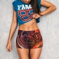 thumbnail image 3 of Lsque Chucky Pattern High Waisted Biker Shorts for Women-Tummy Control Fitness Athletic Workout Running Yoga Gym Shorts,Moisture-Wicking-X-Large, 3 of 9