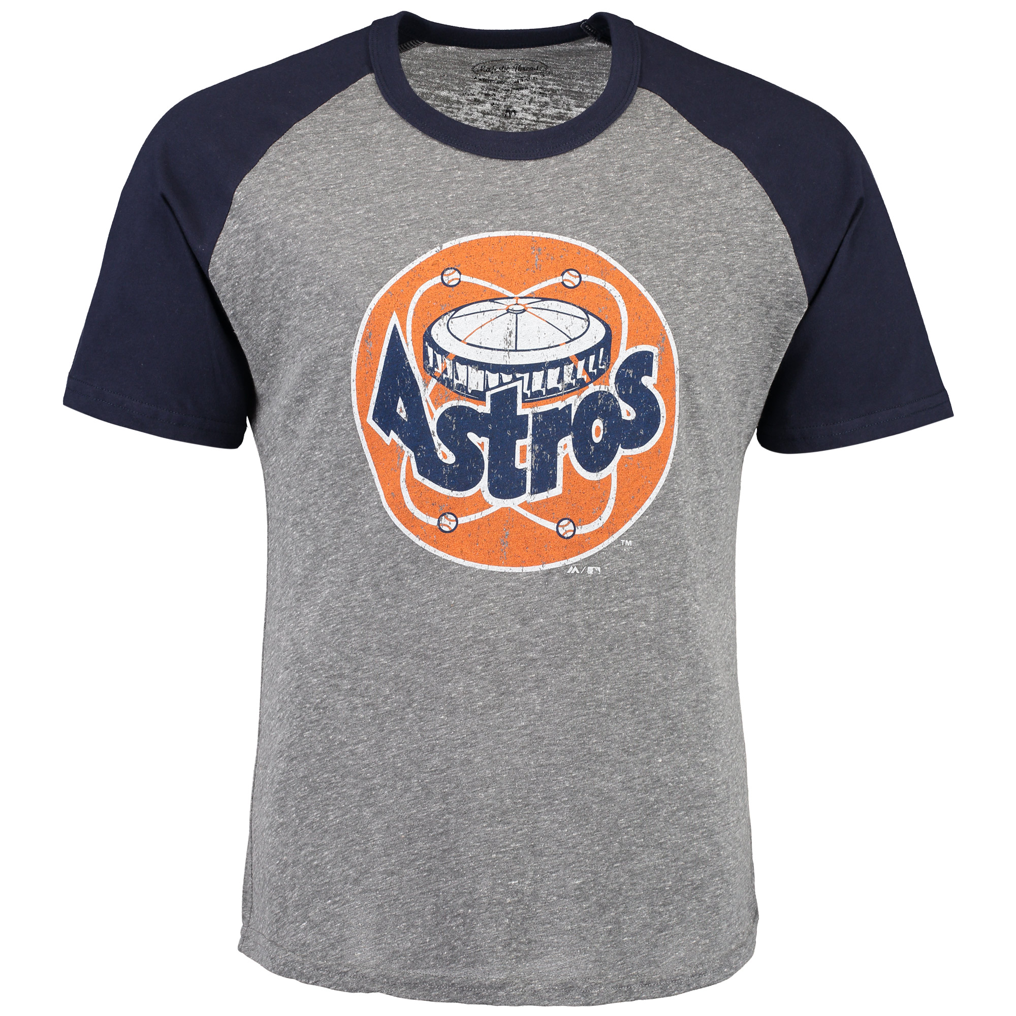 Houston Astros Majestic Threads Cooperstown Collection Raglan TriBlend