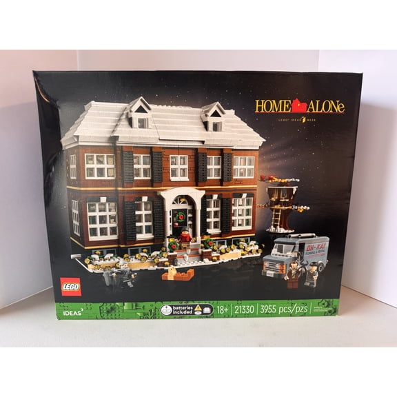 LEGO Ideas Home Alone McCallisters House 21330 Building Set for Adults, Movie Collectible Gift Idea with 5 Minifigures
