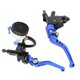 thumbnail image 5 of de 2 palancas de cilindro de embrague de de 7/8 pulgadas, conjunto de accesorios para motocicleta Azul Soledad Palanca de freno hidráulico, 5 of 8
