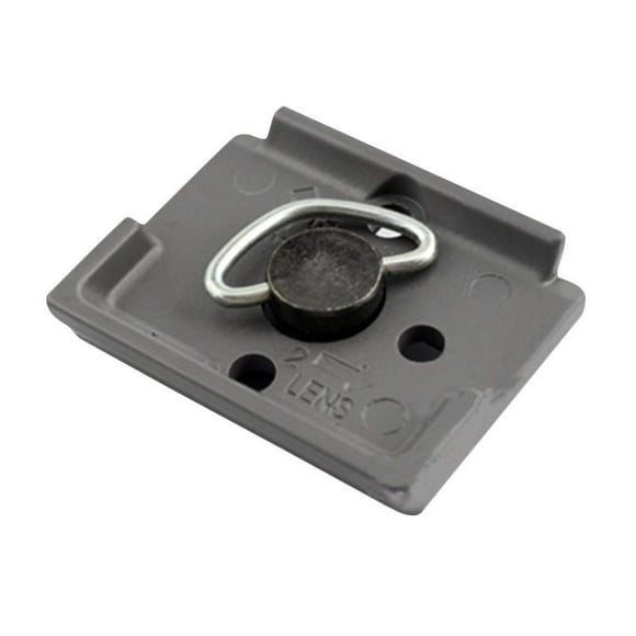 Newly Upgraded Version Camera 323 Quick Release Clamp Adapter For Manfrotto 200Pl-14 Compat Plate 496Rc 498Rc2 804Rc2 Aluminum Alloy 3/8 1/4 Main Black