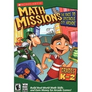 Scholastic 36758 Math Missions - La course - l'arcade de la ville du spectacle - Grades K-2 avec jeu de cartes - puce