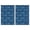 Blue Christmas Snowflake-1, variant on 2 Pcs Funny Kitchen Towels,Black Christmas Folk Pattern Microfiber Dish Towels,Kitchen Tea Towels,Kitchen Towel Set (18" X 26")