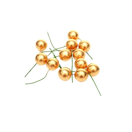

Pgeraug christmas decorations 12Pcs Christmas Tree Decoration Cherry Christmas Decorative Pendant Hangs Gold