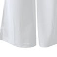 thumbnail image 4 of Iyufng High Waisted Flared Pants for Women Solid Color Openwork Cross Waist Casual Versatile Pants, 4 of 4