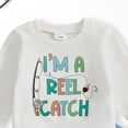 thumbnail image 4 of Xudanell Newborn Outfits Cartoon Toddler Boy Winter Clothes Pattern Embroidery Fall Long Sleeved Trousers 18 Months Boy Clothes, 4 of 5