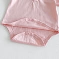 thumbnail image 6 of Nilvkv Newborn Boy Clothes, Newborn Onesies, Toddler Collared Short Sleeve Graphic Embroidered Bodysuit Romper Breathable Summer Pink 12-15 Months, 6 of 7