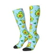 thumbnail image 2 of Balery Cartoon Avocado Fun Novelty Socks Men'S Women'S Crew Socks Funny Crazy Novelty Socks Quirky And Cool Socks, 2 of 9