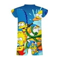 thumbnail image 6 of Simpsons Baby Bodysuit Soft & Breathable Infant Romper Unisex Short Sleeve Jumpsuit Ideal for 3 to 24 Months, 6 of 8
