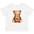 thumbnail image 3 of Inktastic Cute Teddy Bear with Heart Boys or Girls Baby T-Shirt, 3 of 5
