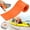 Orange, variant on Goowood Vinyl Repair Kit PVC Patch Air Mattress Pool Patch Repair Kit Heavy Duty Kayak Bounce House Tube Patch Blue