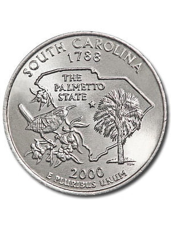 2000-D South Carolina State Quarter BU