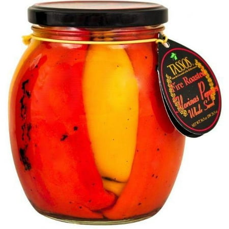 Florinas Roasted Red and Yellow Peppers (Tassos) 36.5 (Best Way To Roast Poblano Peppers)