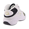 thumbnail image 3 of Reebok Question Mid "Black Toe" Little Kids' Shoes White-Black-Gold Met eg6276, 3 of 6
