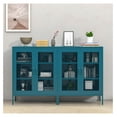 Blue Metal Storage Locker Storage