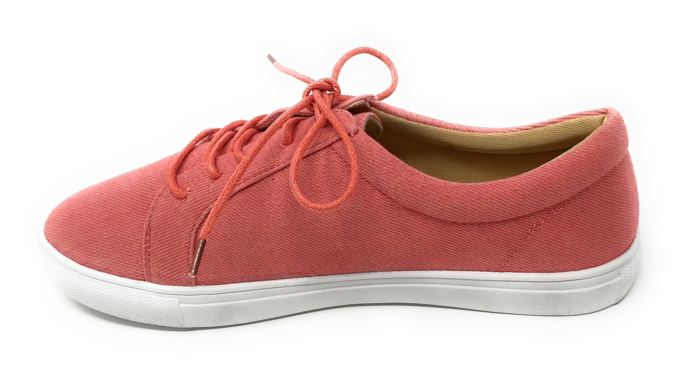 Forever Young Women's Denim Lace Up Sneakers