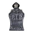 thumbnail image 1 of Happy Halloween Halloween Tombstone Decoration, Lighted Gravestone With Creepy Voice Spooky Head, Light Up Eyes, Spooky Sound Effects For Party Halloween Yards Decor, 1 of 8
