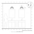 thumbnail image 6 of Livex Lighting - Bernardino - 2 Light Bath Vanity-9.75 Inches Tall and 16 Inches, 6 of 19