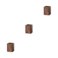 thumbnail image 1 of Tholdsy Wooden Stationery Organizer, Square Pen Holder, Walnut up Desk Wood, Brushes, Decoration, Black Offices Stationery, Type1 NO1, 1 of 6