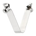 thumbnail image 4 of Lot de 6 Pinces à Ressort en Acier pour Arbres de Kayak - Design Creux à Double Tête 6mm, Résistant à l'Étirement et Durable, Compatible avec Tubes Ronds/carrés, Portée de Poids 20g-140g (Options : 6/6.3/8/9mm Simple), 4 of 6