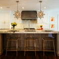 thumbnail image 2 of Claxy Gold Moravian Star Pendant Light with Clear Glass Shade, 2 of 7
