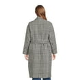 thumbnail image 3 of Jason Maxwell Women's and Women's Plus Long Coat with Tie Belt, Sizes S-3X, 3 of 5
